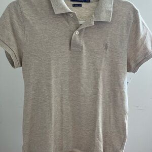 Ralph Lauren Women’s Beige Polo Shirt